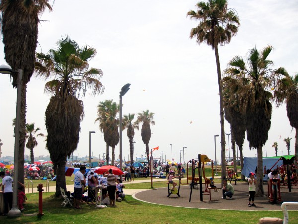 Charles Clore Park Charles Clore Park on Yom Haatzmaut