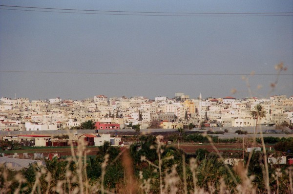 Qalqilya, a Palestinian city in the West Bank Qalqilya-West Bank-Palestinian city