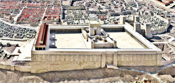 A model of the Second Temple Temple-Jerusalem