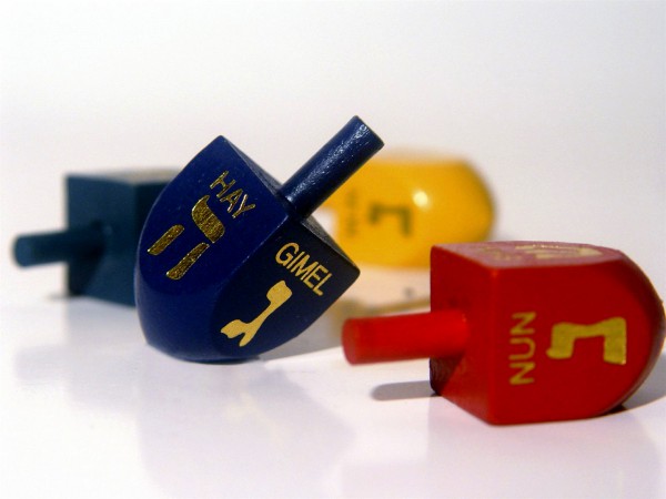 Dreidels Torah-Dreidels-Nun-Gimmel-Shin-Nes Gadol-Hava Sham-Hey-Pey