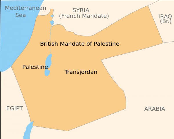 The British Mandate for Palestine administered territory that had formally belonged to the Ottoman Empire The British Mandate-Palestine-Ottoman Empire