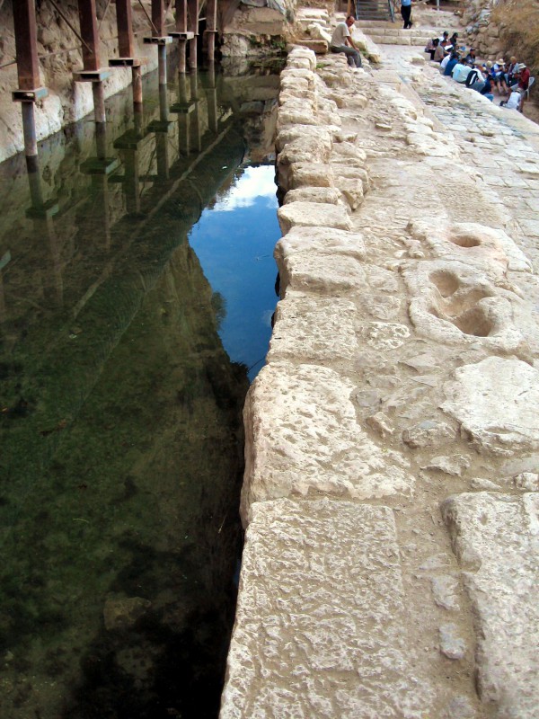 The Mishnah (rabbinic compilation of Jewish oral law) states that water for the Red Heifer ritual came from the Pool of Siloam in the time of the Temple in Jerusalem. Pool of Siloam Temple Jerusalem water