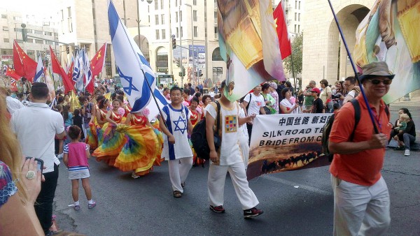 Many evangelical Christians show their love of the Jewish People by taking part in the annual Sukkot parade in Jerusalem. Sukkot-parade