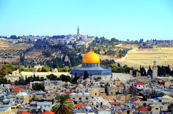 The Muslim Dome of the Rock Temple Mount-Dome-Rock