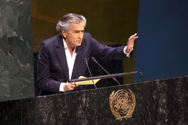 Bernard Levy at the UNGA Meeting on Anti-Semitism violence_anti-Semitism-UNGA-Bernard Levy