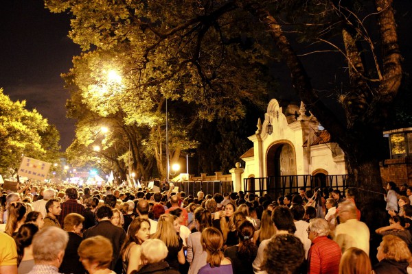 Protest of Alberto Nisman's Murder Nisman protest-Buenos Aires-Argentina
