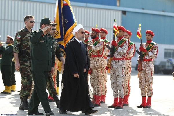 Meeting with commanders and officials of Islamic Revolution Guards Corps (IRGC) Navy Iranian President Hassan Rouhani-Islamic Revolution Guards Corps (IRGC) Navy