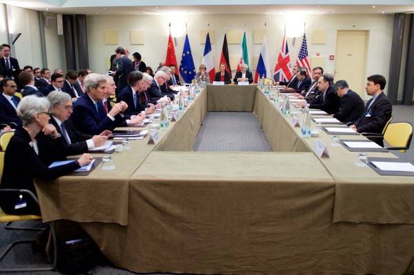 Nuclear talks Secretary Kerry Sits with German, Chinese, European Union, French, British, and Russian Colleagues nuclear agreement-negotiations