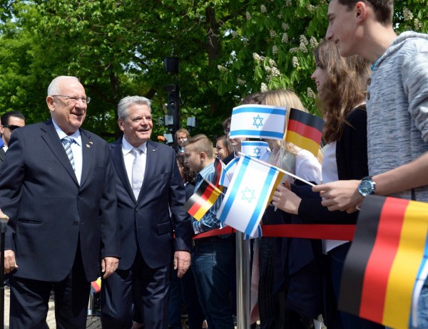 Rivlin-young people-Germany Rivlin-Gauck-Berlin-Germany-Israel