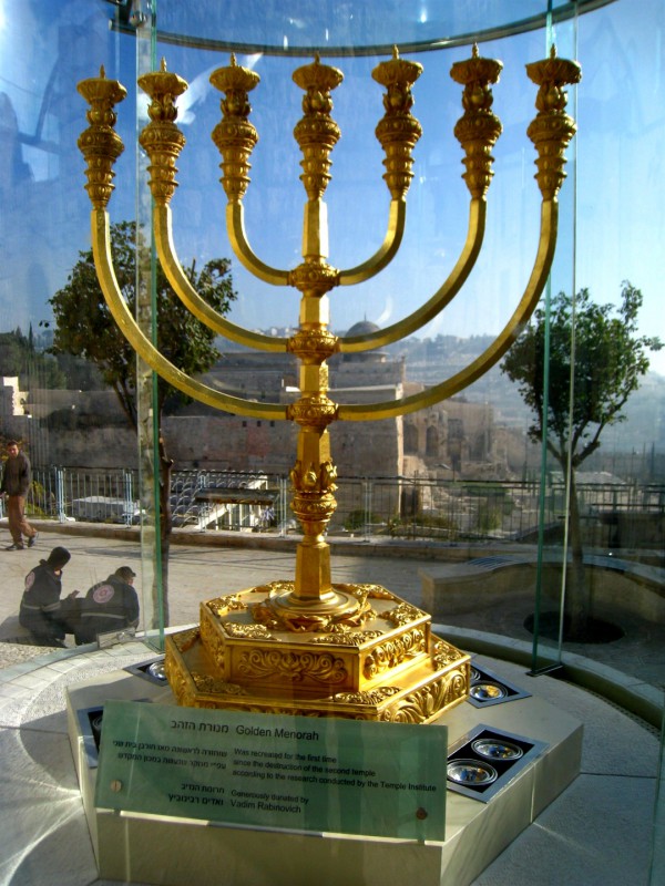 Golden-Menorah Gold, Third Temple, Menorah