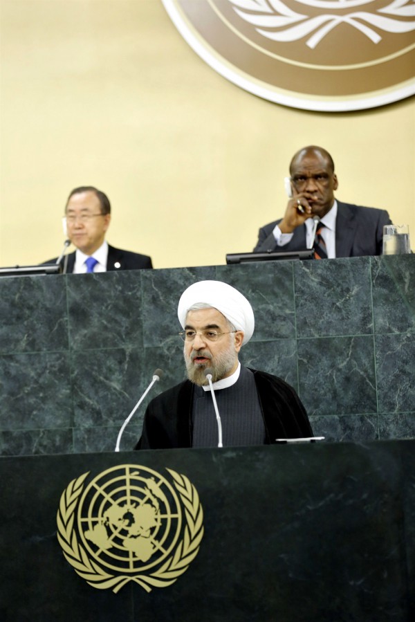 Hassan Rouhani at the United Nations Hassan Rouhani addresses General Assembly, General Debate
