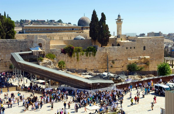 The Mughrabi Gate, the only access point to the Temple Mount for Christians and Jews, is located at the Western (Wailing) Wall. The Mughrabi Gate, the only access point to the Temple Mount for Christians and Jews, is located at the Western (Wailing) Wall.