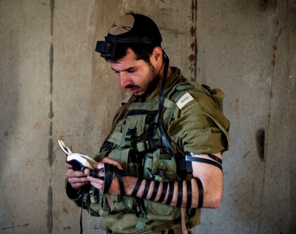 IDF soldier tefillin siddur Alexi Rosenfeld, IDF Spokesperson's Unit Israel-Siddur-tefillin- Shacharit-morning prayer