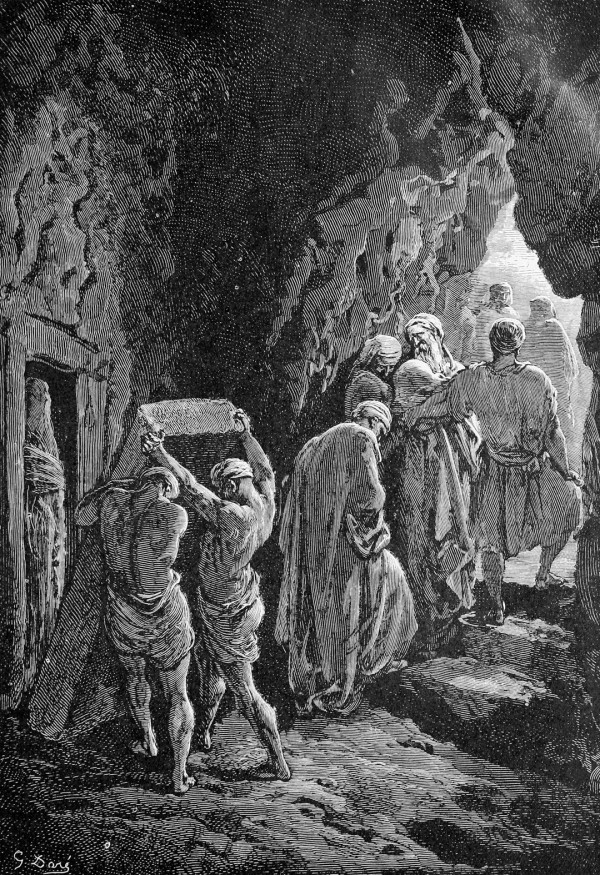 Cave-of-Machpelah-The-bible-and-its-Story-1908 Hebron-Cave of the Patriarchs