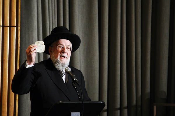 Yad-Vashem-Council-Chairman-Addresses-Holocaust-Memorial-Ceremony Yisrael Meir Lau, Rabbi and Chairman of the Yad Vashem Council, International Holocaust Remembrance Day