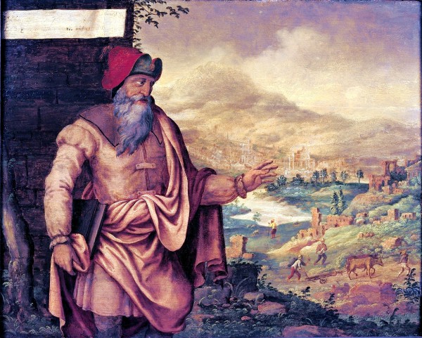 The Prophet Isaiah Predicts the Return to Jerusalem, by Maarten van Heemskerck