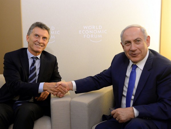 MM_netanyahu-Mauricio-Macri-By-Casa-Rosada Mauricio Macri, Benjamin Netanyahu, Israel, Argentina