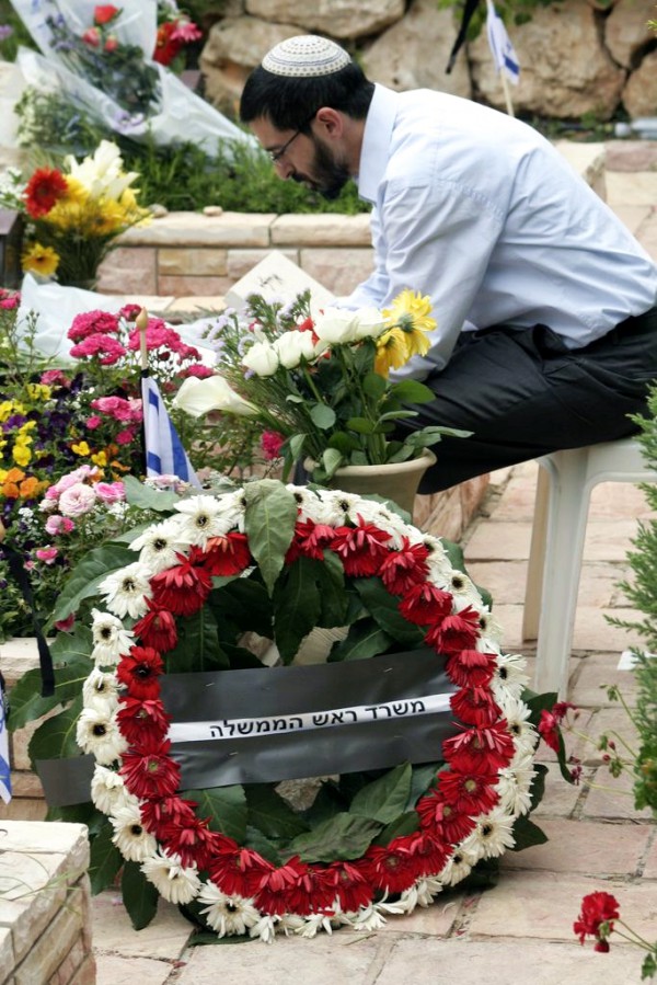Yom-Hazikaron prayer Israel, Yom HaZikaron, wreath