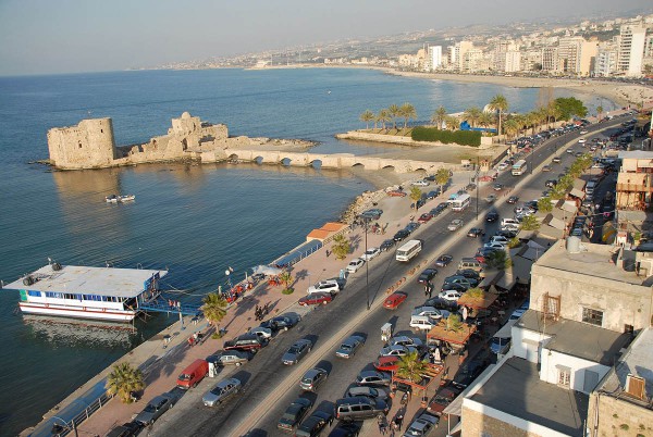Modern Sidon, Crusader Sea Castle,
